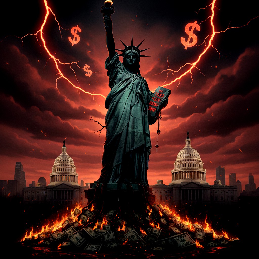 Growing Shadows: U.S. Debt, Resource Wars and the End of the Empire Before 2045